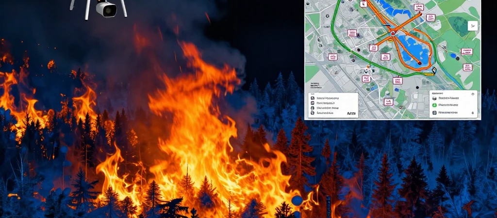 IA en la lucha contra incendios: cómo la tecnología detecta y combate el fuego