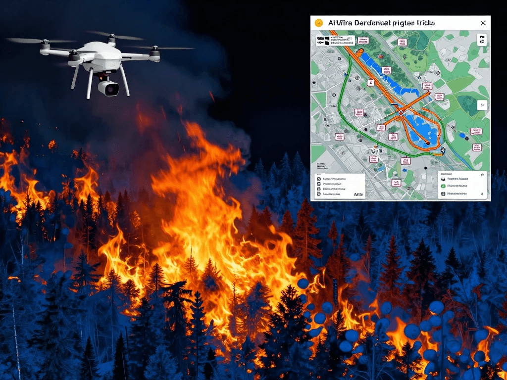 IA en la lucha contra incendios: cómo la tecnología detecta y combate el fuego