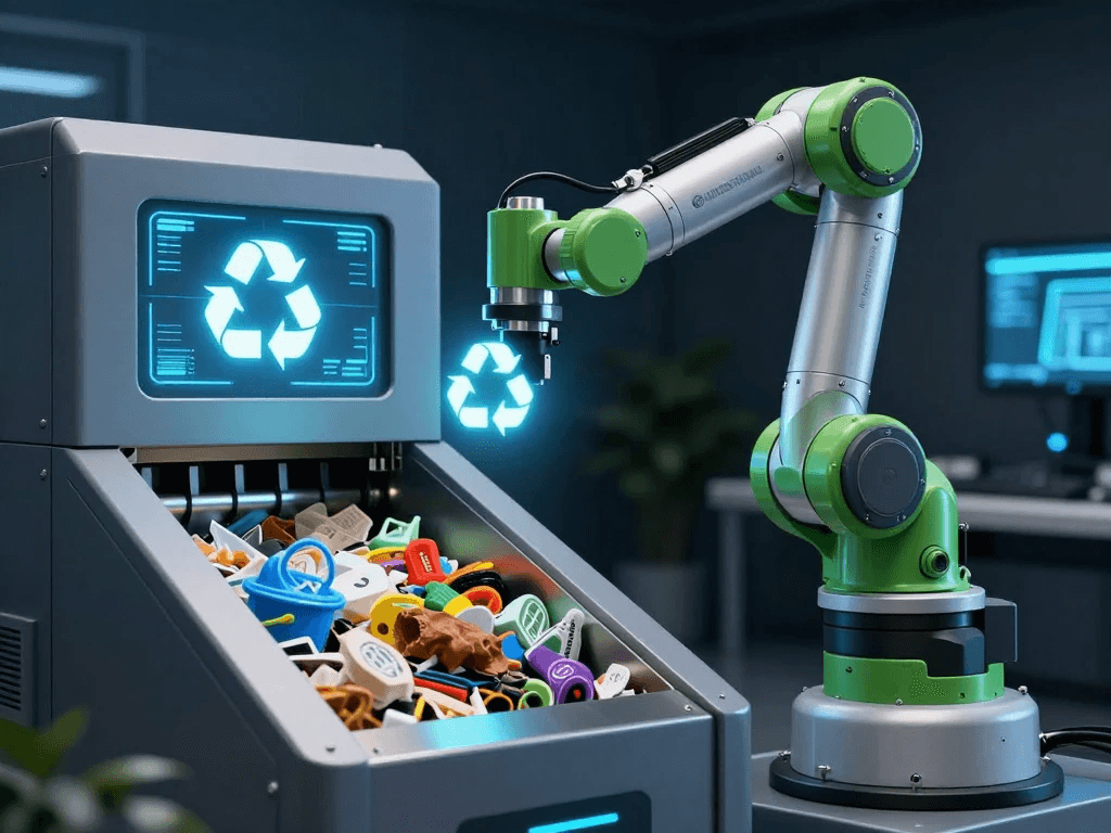 IA en el reciclaje: cómo la tecnología clasifica residuos de forma más eficiente