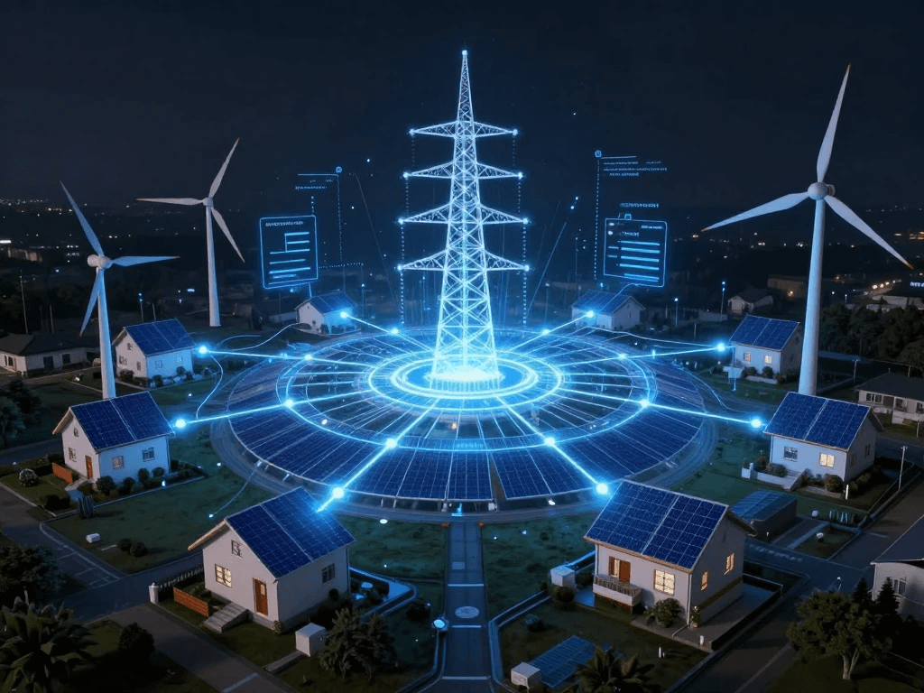 Redes eléctricas inteligentes: cómo la IA optimiza la energía que llega a tu casa