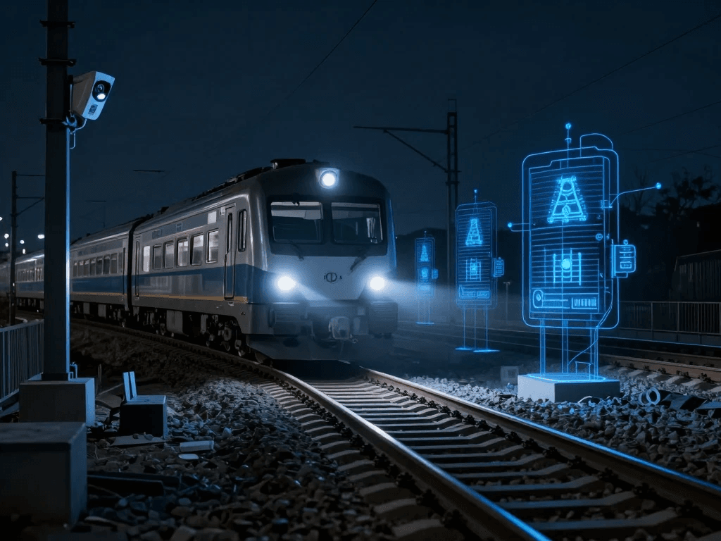 Vías ferroviarias: cómo la inteligencia artificial mantiene seguros los trenes