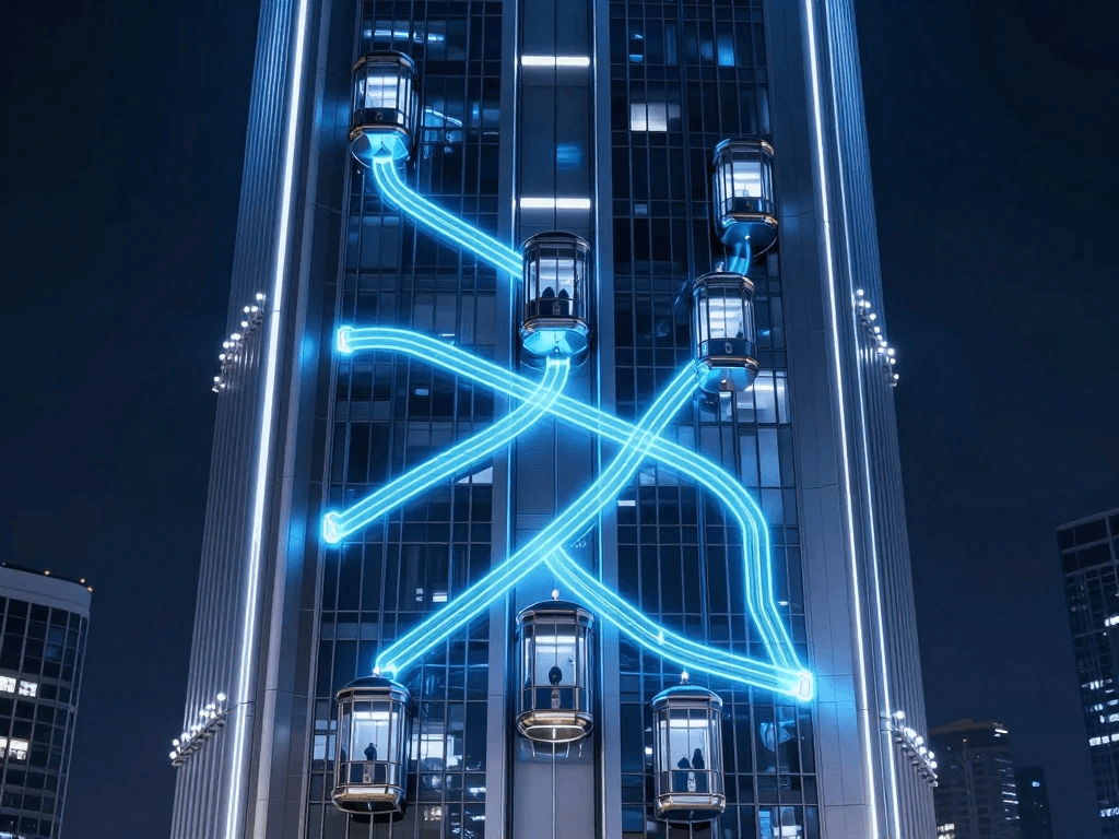 Ascensores: cómo la inteligencia artificial elimina las esperas en los edificios