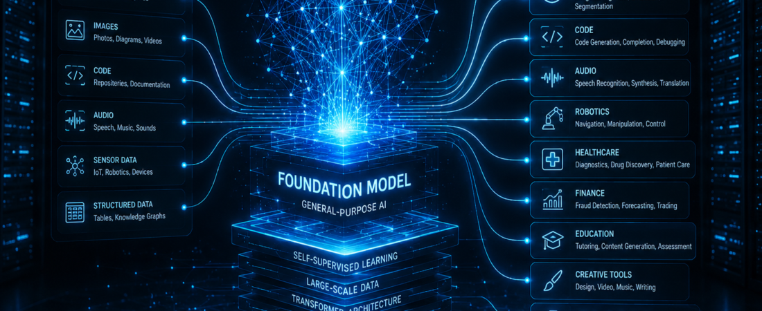Modelos fundacionales: la base sobre la que se construye toda la IA moderna