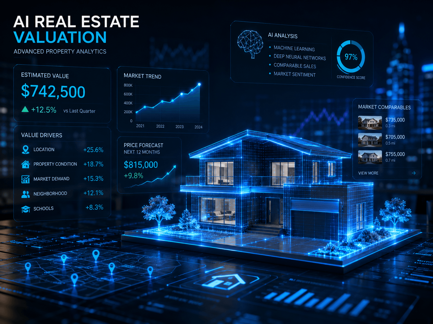 IA en el sector inmobiliario: cómo se valoran y venden propiedades con tecnología