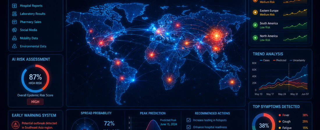 IA en la detección de epidemias: cómo se anticipan los brotes de enfermedades