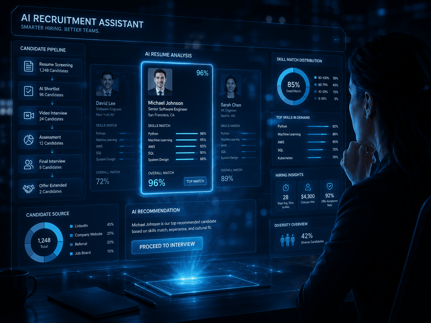 Reclutamiento: cómo la inteligencia artificial está cambiando la contratación