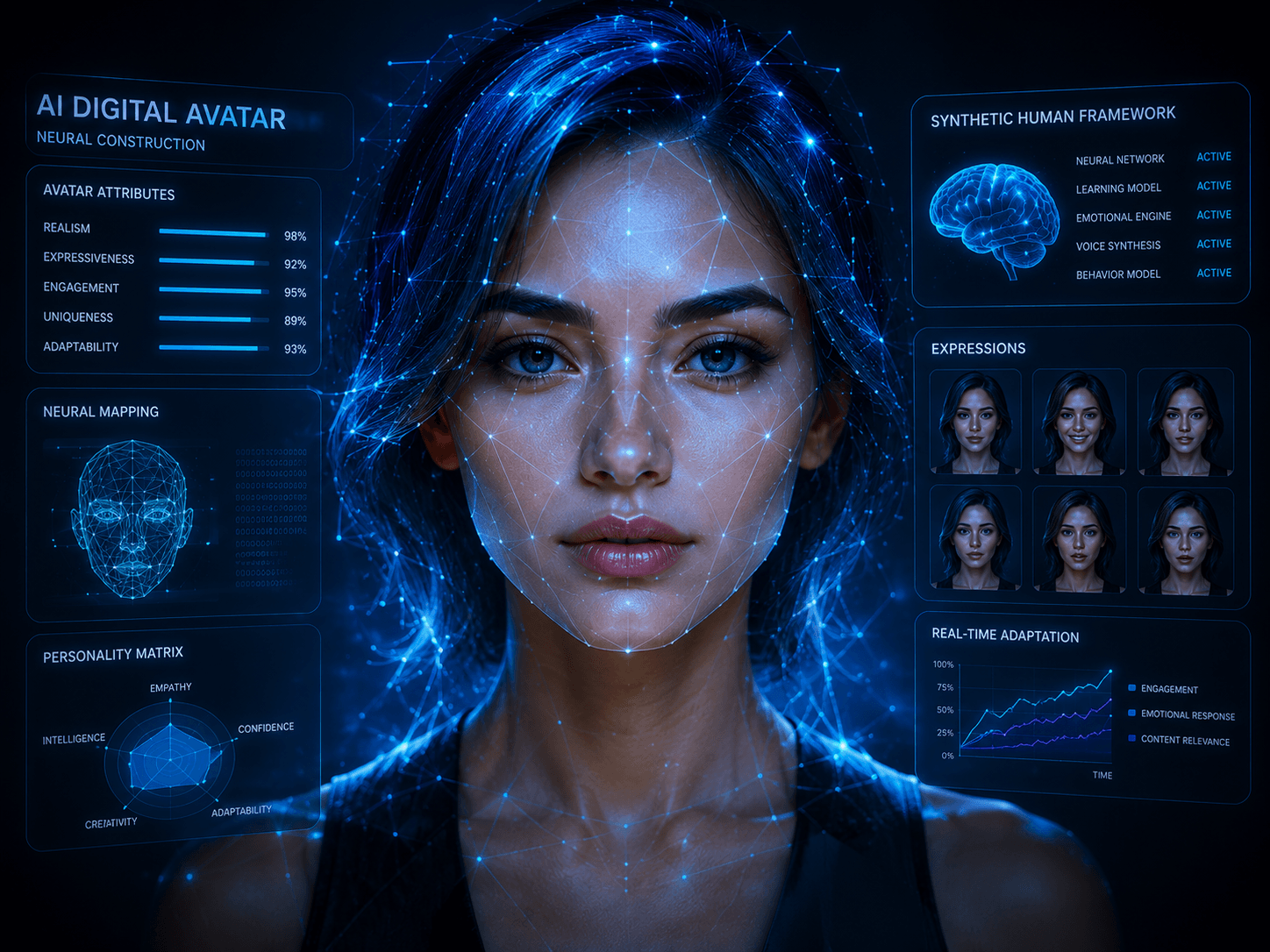 Avatares: cómo la inteligencia artificial crea identidades digitales realistas