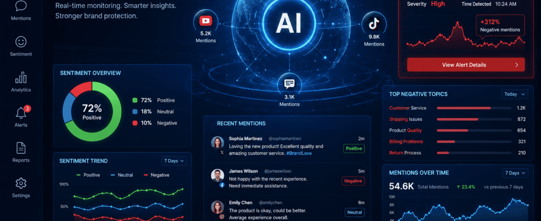 Reputación: cómo la inteligencia artificial gestiona la imagen online de marcas