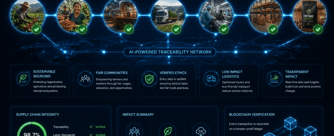 Comercio justo: cómo la inteligencia artificial garantiza cadenas de suministro éticas