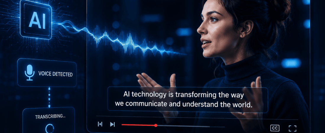 Subtítulos automáticos: cómo la inteligencia artificial hace accesible el vídeo para todos