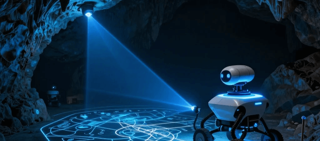 Espeleología: cómo la inteligencia artificial explora cuevas inaccesibles para humanos