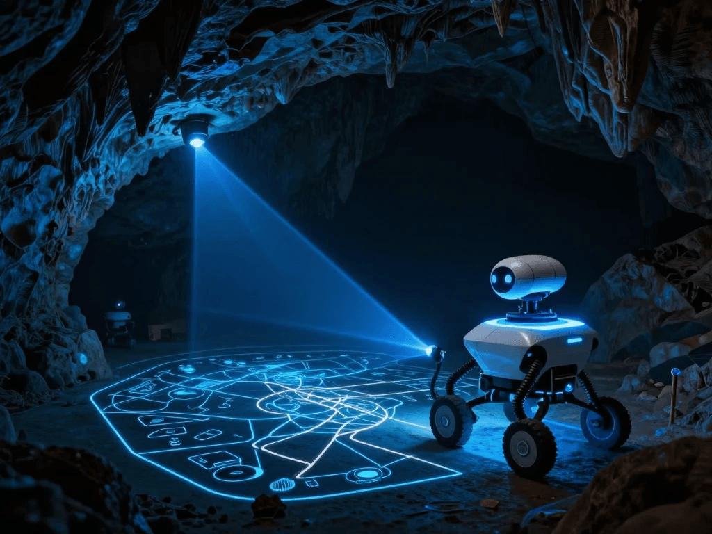 Espeleología: cómo la inteligencia artificial explora cuevas inaccesibles para humanos