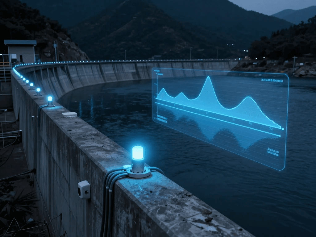 Presas y embalses: cómo la inteligencia artificial vigila estructuras hidráulicas críticas