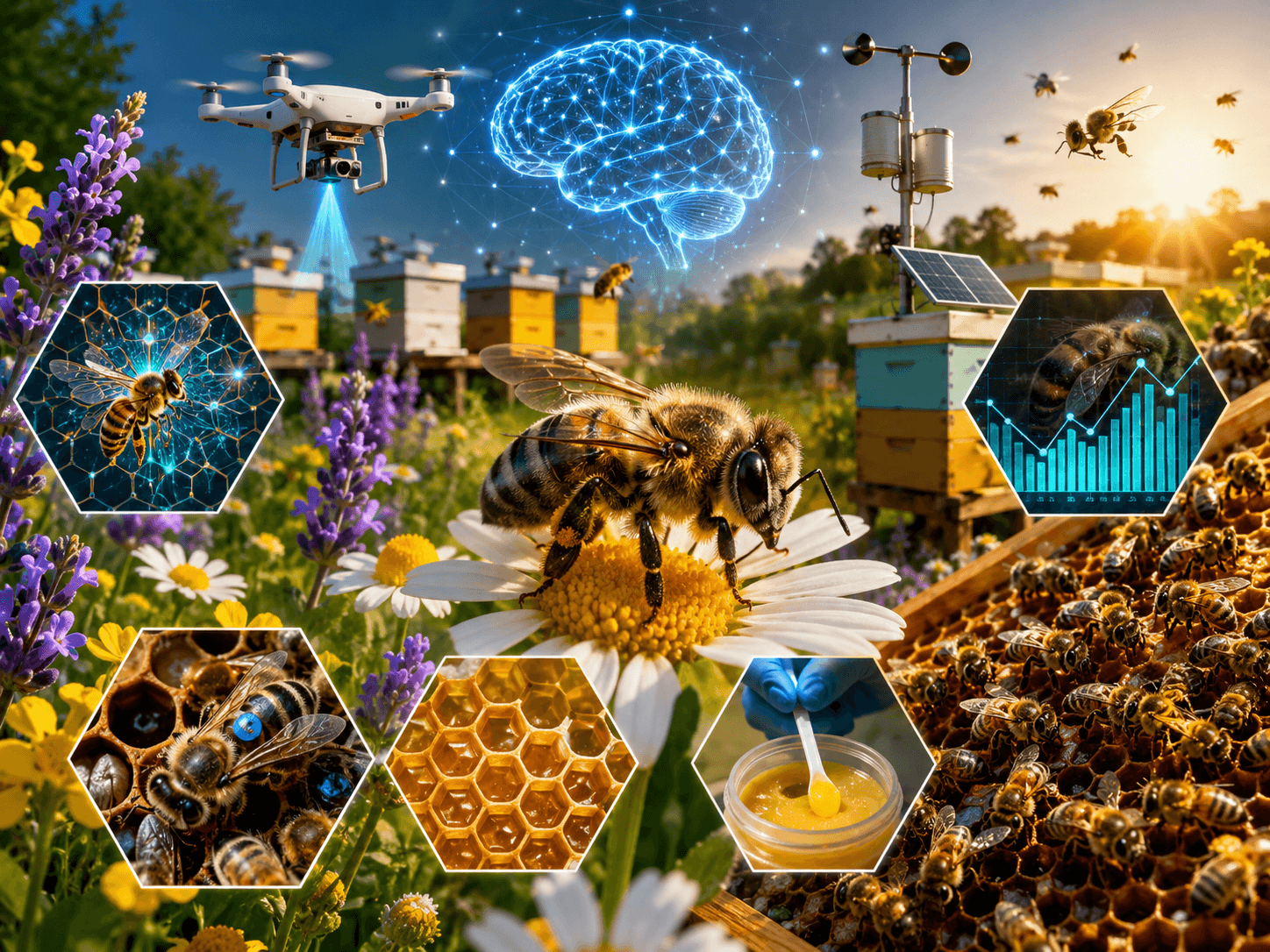 IA en la apicultura: 5 innovaciones para salvar a las abejas