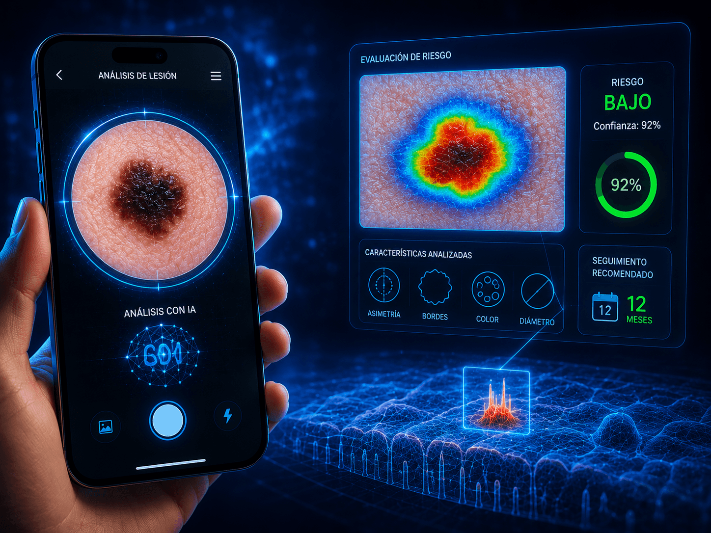 Cáncer de piel: cómo la inteligencia artificial salva vidas con una fotografía