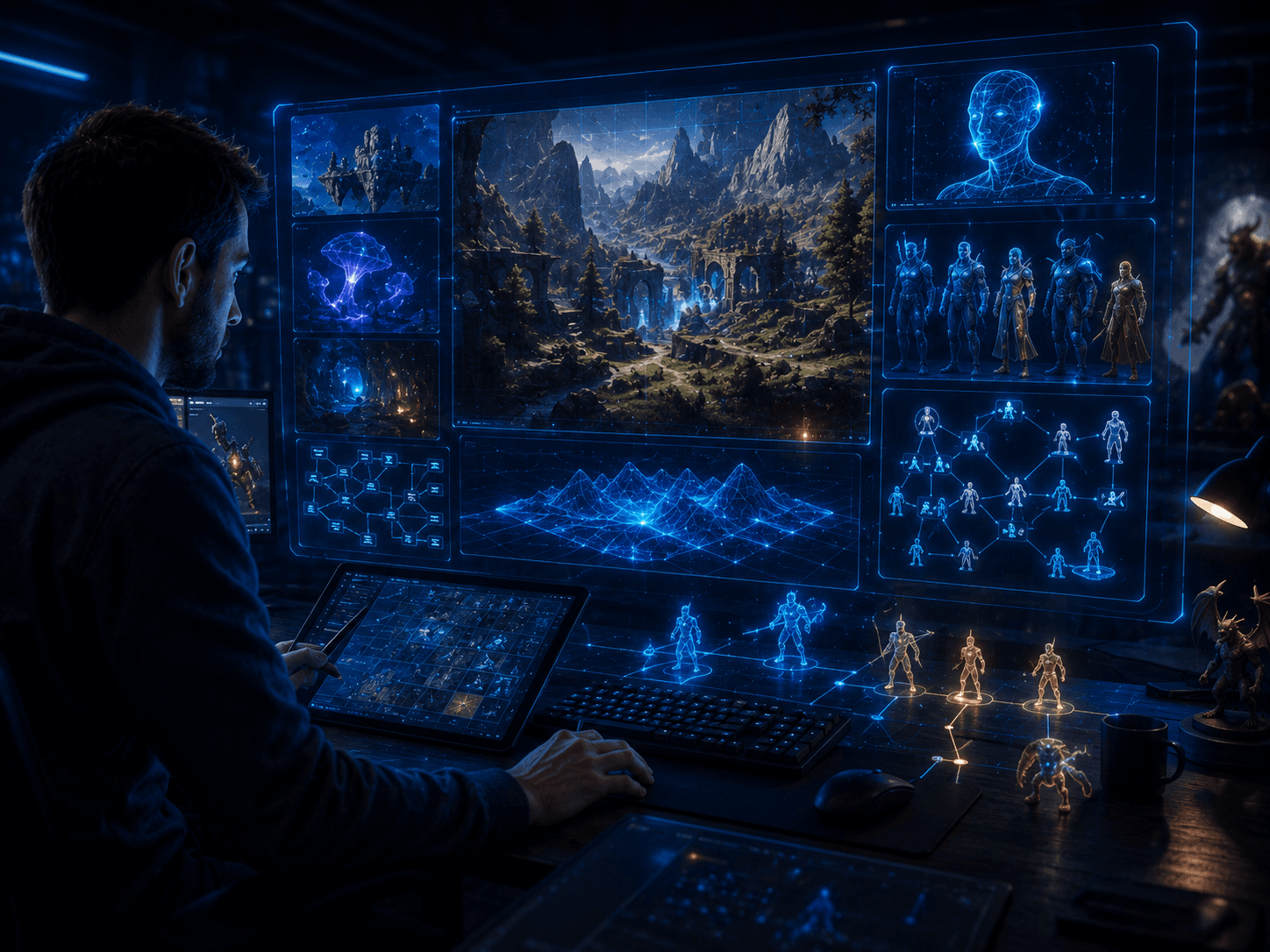 Desarrollo de videojuegos: cómo la inteligencia artificial está revolucionando la creación de juegos