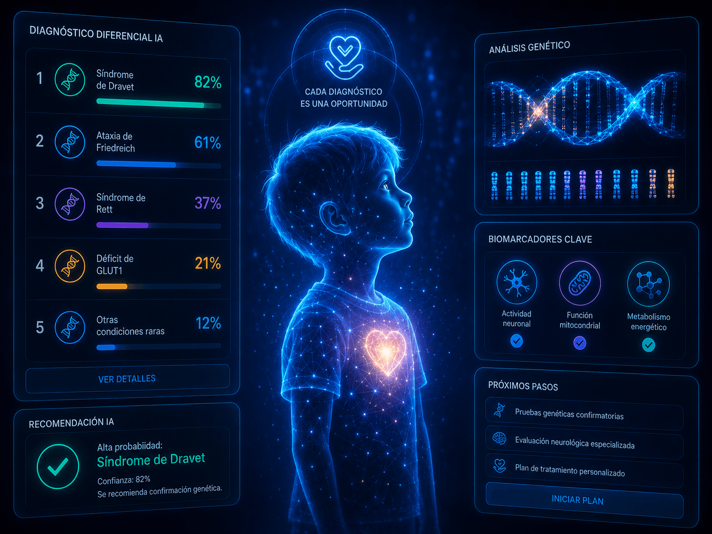 Enfermedades raras: cómo la inteligencia artificial da esperanza a los pacientes olvidados