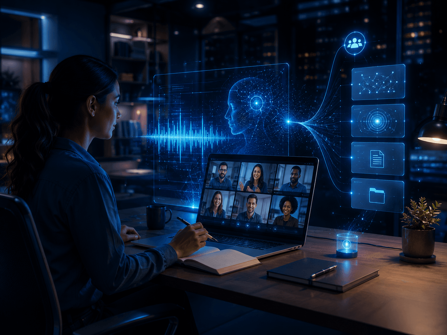 Trabajo híbrido: cómo la inteligencia artificial está redefiniendo el trabajo del futuro