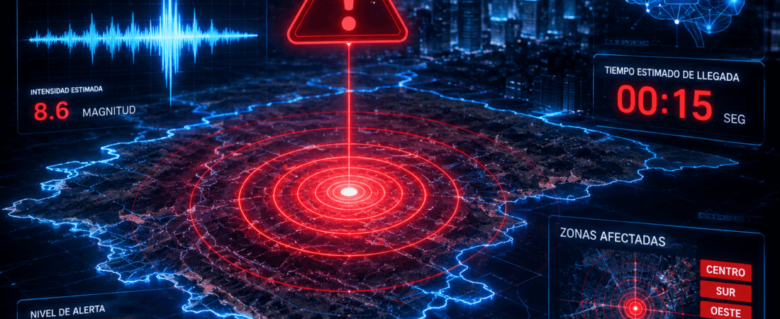 Terremotos: cómo la inteligencia artificial reduce los segundos sin aviso