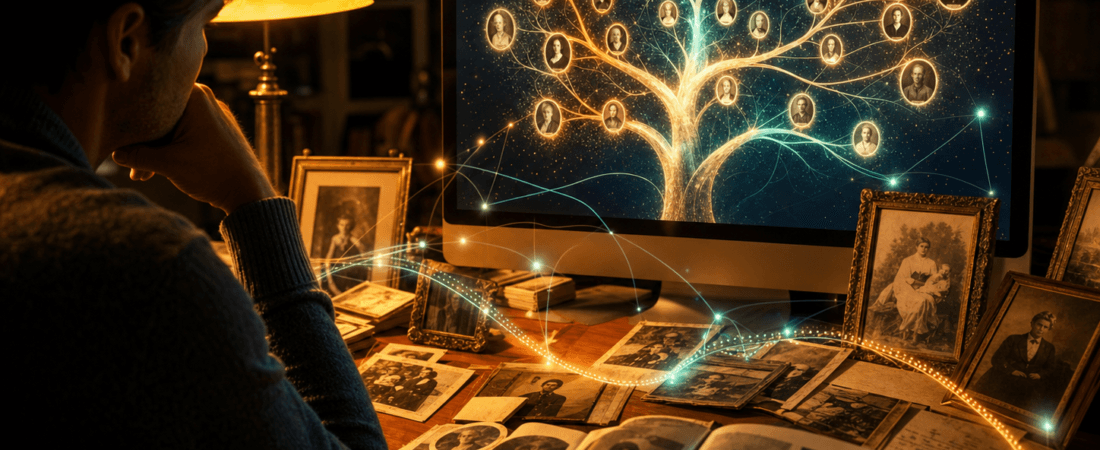 Árbol Genealógico con IA: el Increíble Sistema que Descubre tu Historia Familiar en 2026
