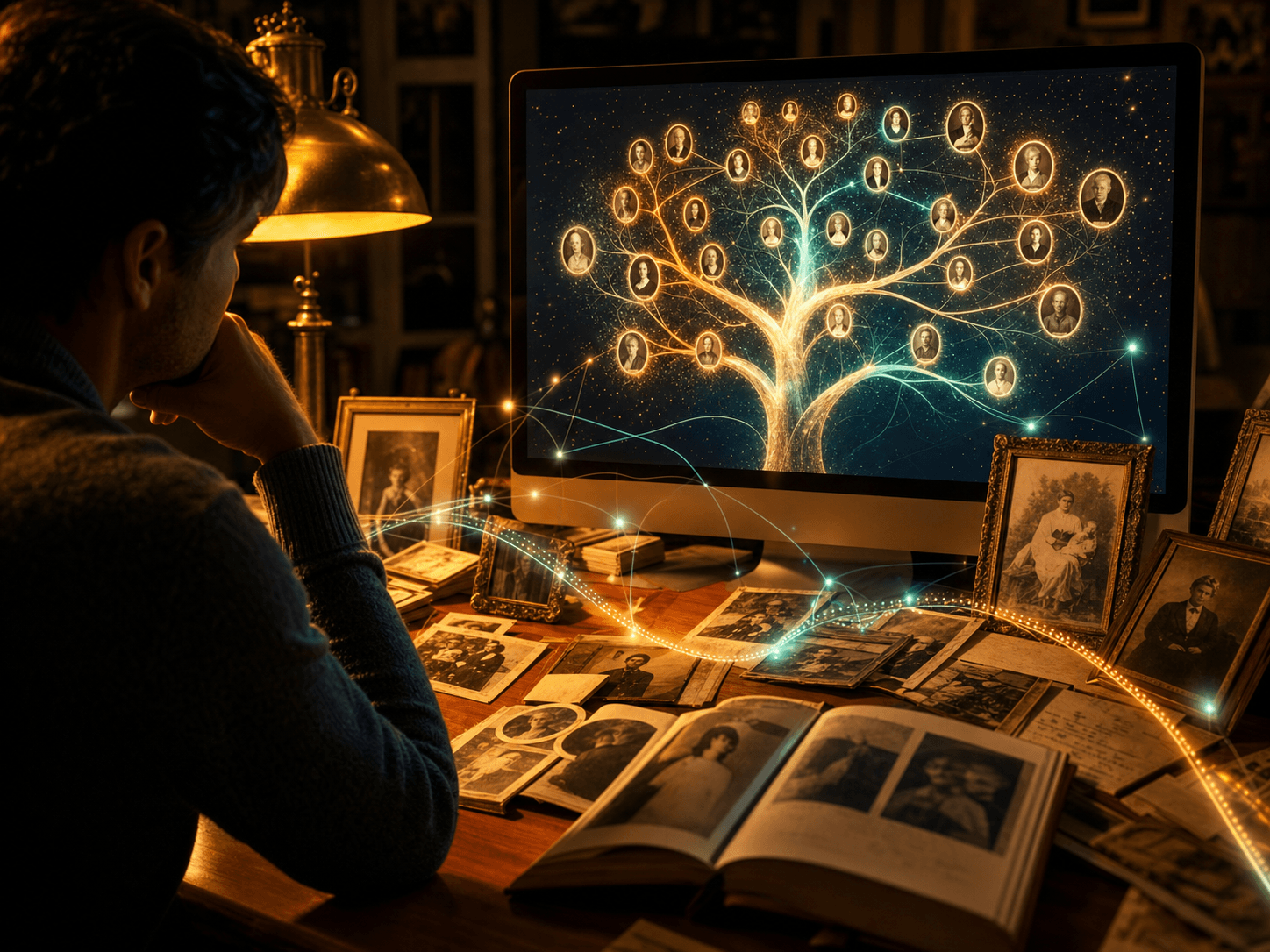 Árbol Genealógico con IA: el Increíble Sistema que Descubre tu Historia Familiar en 2026