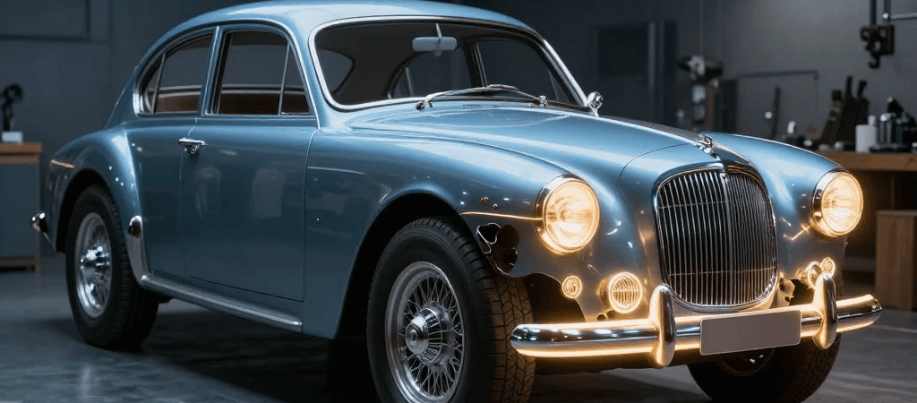 Restauración de coches clásicos: cómo la inteligencia artificial revive joyas sobre ruedas