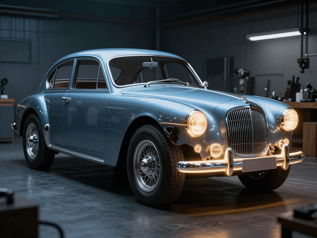 Restauración de coches clásicos: cómo la inteligencia artificial revive joyas sobre ruedas