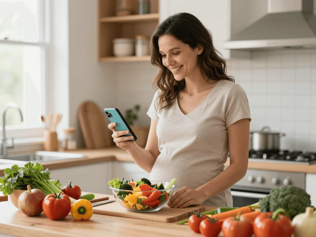 Dieta en el Embarazo con IA: el Sorprendente Plan Nutricional que Cuida a los Dos en 2026