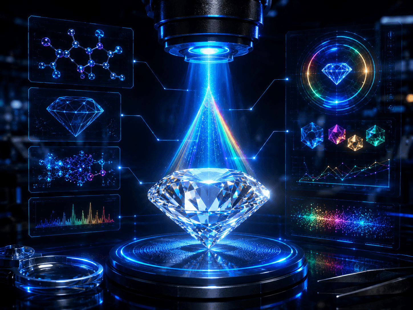 Gemología con IA: el Increíble Sistema que Descubre Diamantes Falsos en 2026