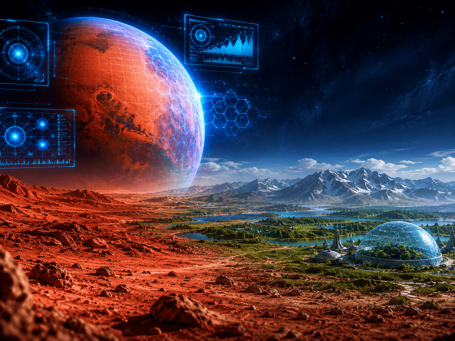 Terraformación de Marte con IA: el Increíble Plan para Hacer Habitable el Planeta Rojo 2026